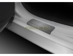 Накладки на пороги для Nissan Terrano 2014-