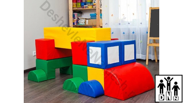 Мягкий игровой комплекс «Большой фургон»