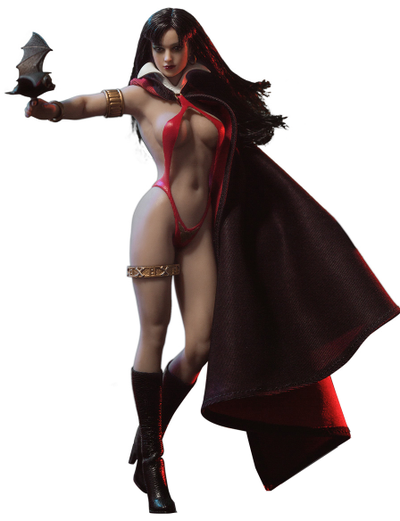 Вампирелла - Коллекционная фигурка 1/12 (PL2019-130) - Vampirella 1/12 Scale Action Figure - TBLeague