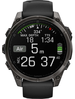 Часы Garmin Fenix 8 - 47mm Sapphire Titan DLC 010-02904-21