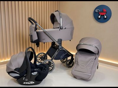 Детская коляска 3 в 1 Luxmom 888X Коричневый