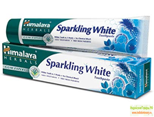 Зубная паста "Спарклинг Вайт" с отбеливающим эффектом от "Хималая" (Sparkling White Toothpaste, Himalaya) 80 г.