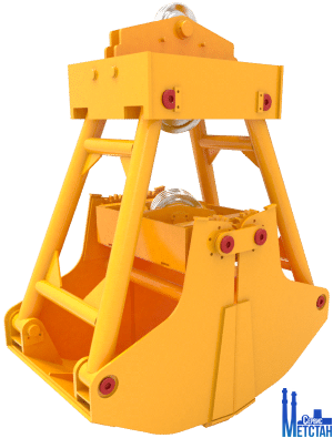 Грейфер двухчелюстной двухканатный 5-C2-2к-2