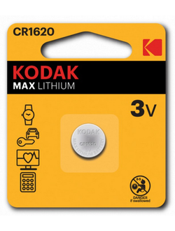 Батарейка литиевая Kodak CR1620 1шт