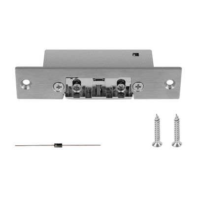 DL1SP NC - электромеханическая защёлка (нормально закрытая) с короткой планкой (-30°С ~ +50°С)