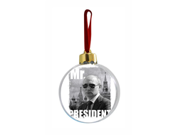 Шар елочный с Путиным №2