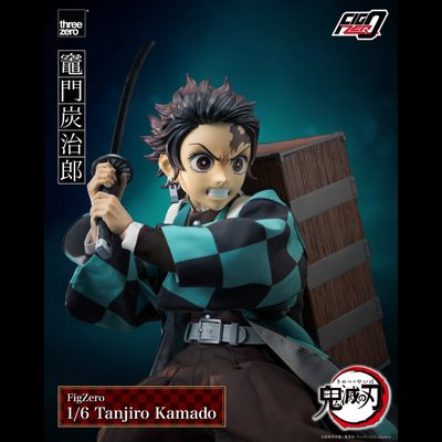 Танджиро Камадо ("Клинок, рассекающий демонов") - Коллекционная фигурка 1/6 Demon Slayer Tanjiro Kamado (3Z06670W0) - Threezero