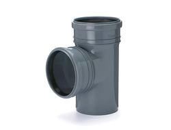 Тройник канализационный 110*110 87гр [2207]