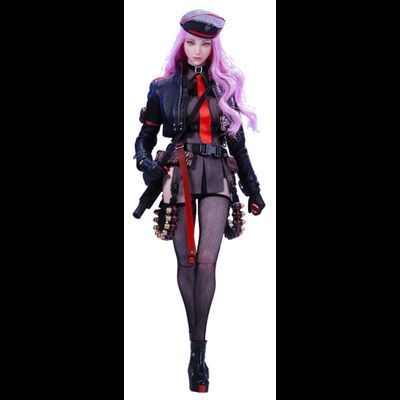 Рапи (Goddess of Victory: NIKKE) - Коллекционная фигурка 1/6 Battle Angel Series Part One Black Fire Mirabelle Rose (BG-001) - POPTOYS x COLOUR STUDIO