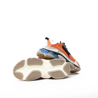 Кроссовки Balenciaga Triple S Orange Grey Black