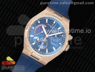 Overseas Dual Time Power Reserve RG TWA Best Edition Blue Dial