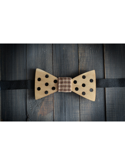 Деревянная бабочка в горошек в магазине Bagcom