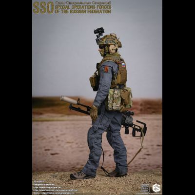 Боец сил специальных операций (ССО) РФ - Коллекционная ФИГУРКА 1/6 Russian Special Operations Forces (SSO) (26060R-B) - Easy&amp;Simple