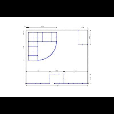 Детский игровой лабиринт «Морские приключения»