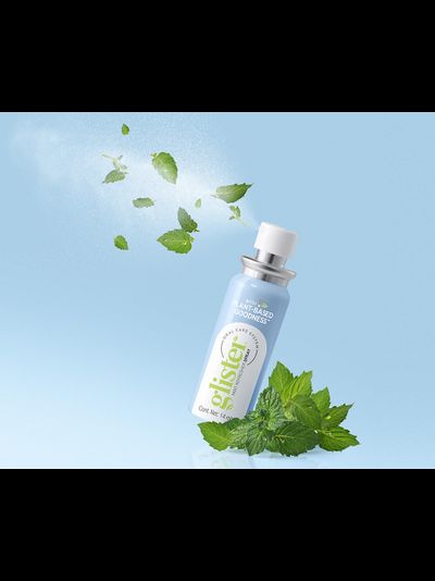 glister™ Спрей-освежитель для полости рта с запахом мяты, 14 мл.