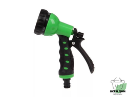 Пистолет для полива 7 реж 9Разбрызгиватель) пластик 21х14х5 см