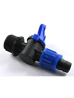 Кран адаптер 3/4 для ленты 16мм/арт. 331 - ygpo.ru