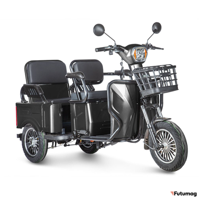 Электротрицикл Rutrike Тубан черный