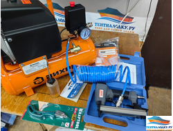 Комплект пневмоинструмента для установки скоб 12.7 мм тип А-80-GA21