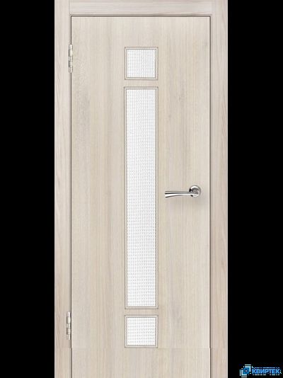 Дверь межкомнатная остеклённая ПВХ ДО-32 с багетом купить в Челябинске | КВИРТЕК