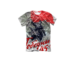 Футболка 3D с полной запечаткой на 9 Мая, День Победы Победный 45-й!