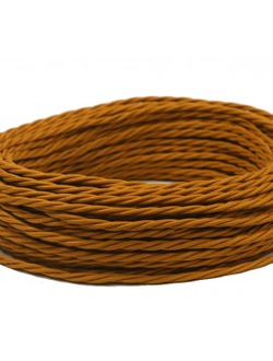 Провод витой в ретро стиле ПРВ 3х0.75 медь