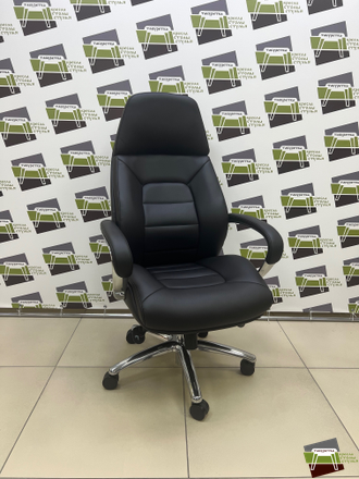 Кресло Porsche F181-F Черный экокожа (EPU-NX9710)