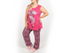 Домашний костюм-тройка  большого размера  арт. 14091-8104 (цвет розовый) Размеры 60-80