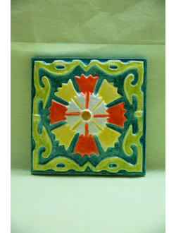 Гвоздика (изразцовая плитка)