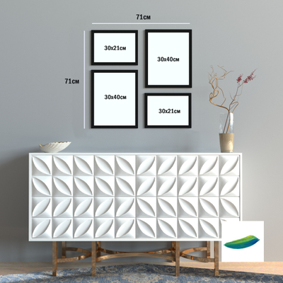 Набор из 4-х постеров «Мысли о Венеции» из коллекции «Города Европы».