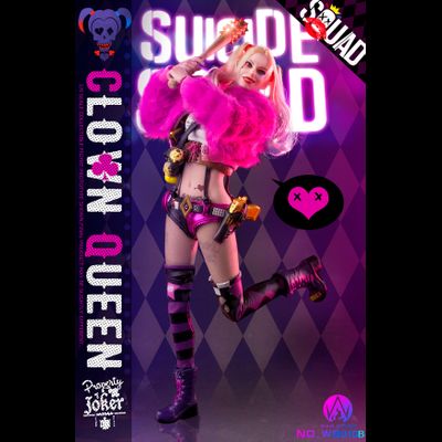 Харли Квинн (делюкс версия) - Коллекционная ФИГУРКА 1/6 Clown Queen deluxe edition (WS010-B) - War Story