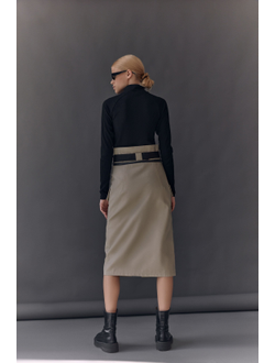 Плащ-трансформер Бежевый