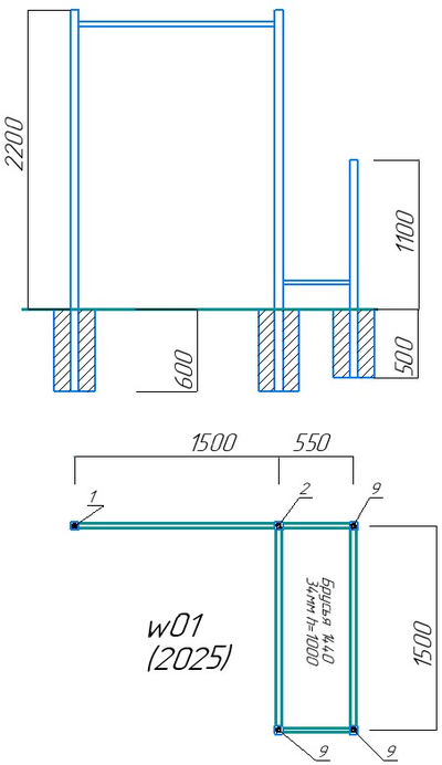 Workout площадка w01