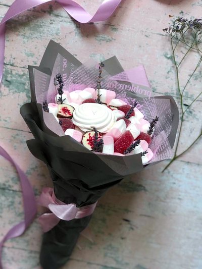 Букет из конфет на 1 сентября "Первоклашка"