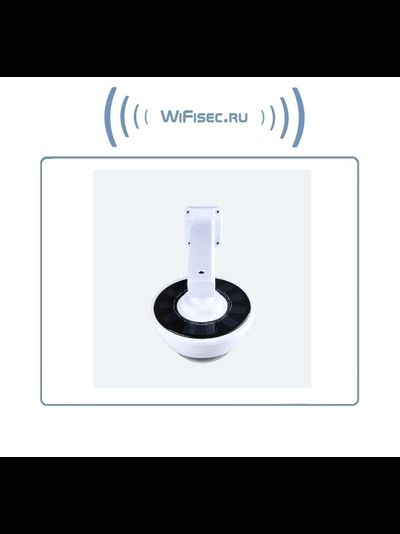 DE/SK6 Муляж уличной купольной видеокамеры + светильник. Встроенный аккумулятор + солнечная панель. + пульт управления.