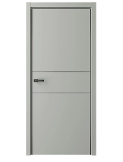 Полотно Лайн-3 черная  алюминиевая кромка с трех сторон молдинг черный