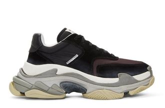 Balenciaga Triple S 2.0 (БАЛЕНСИАГА) Черные женские (36-40)