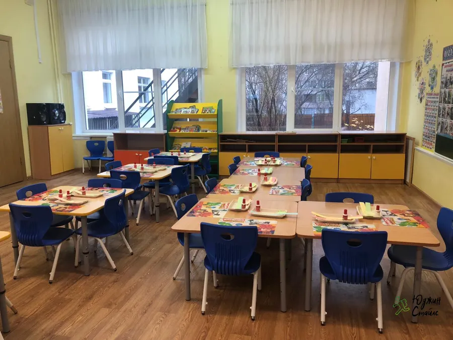 Детские стулья ЮГДС/1‑3 синий пластик