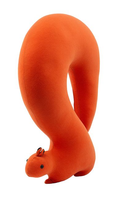 Дорожная подушка-подголовник антистресс "Бельчонок"