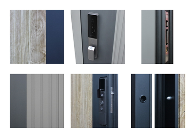 Стальная дверь   Spark. Заказная модель.