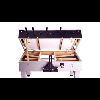 Игровой стол — футбол «Enterprise» (141×76×92 см) жетоноприемник