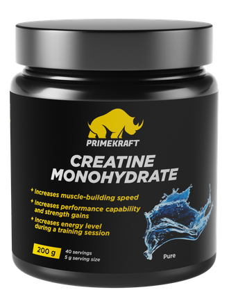 (Prime Kraft) Creatine Monohydrate - (200 гр) - (ананас)