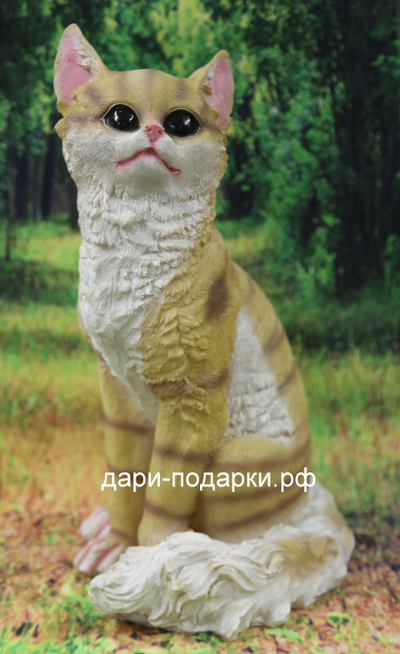 КОШЕЧКА кокетка 37*23см  1кг  полистоун Россия  1125//012478