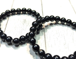 Браслет обсидиан 8 мм