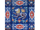 Квадрат "Орнаменталь" (фасадный изразец)