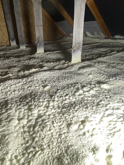 Утепление чердачного перекрытия пенополиуретаном