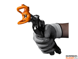 Краскораспылитель для густых материалов черный ASPRO (450 Бар)