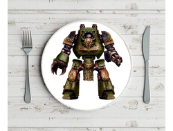 Тарелка Вархаммер, Warhammer 40000 №17