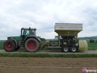 Передвижная вальцовая плющилка влажного зерна с прессом ROmiLL CP2 Plus