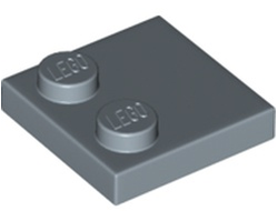 Tile, Modified 2 x 2 with Studs on Edge, Sand Blue (33909 / 6398673)